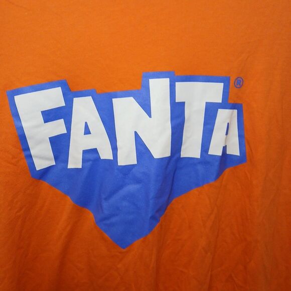 Canvas Fanta Orange 2 XL Tee shirt Short Sleeve  T-Shirt - Picture 2 of 6